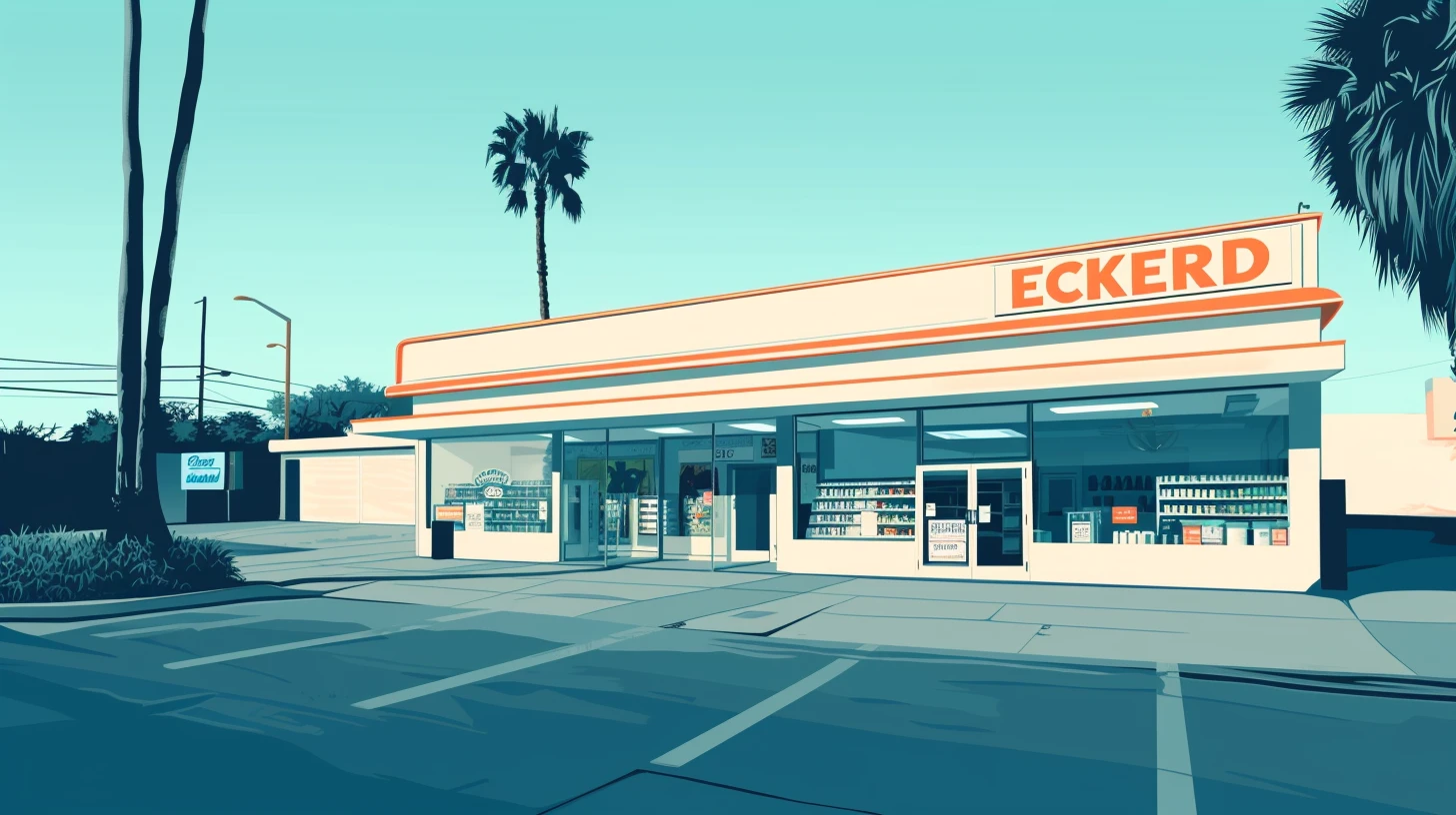 Drug Store That Says ECKERD