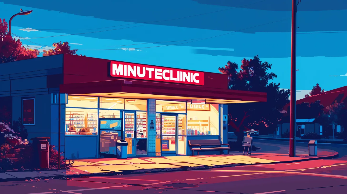 Drug Store That Says MINUTECLINIC