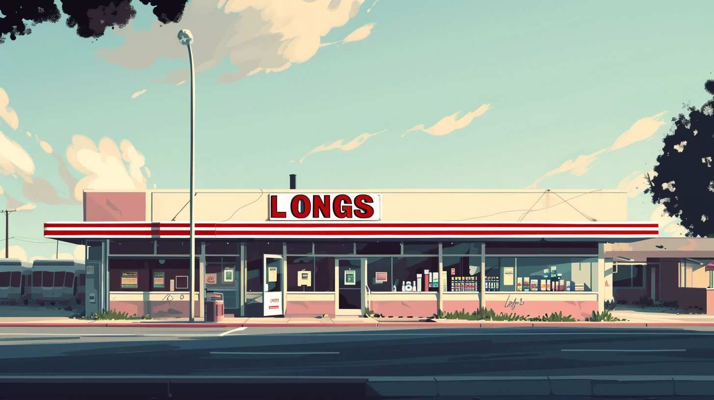 Drug Store That Says LONGS