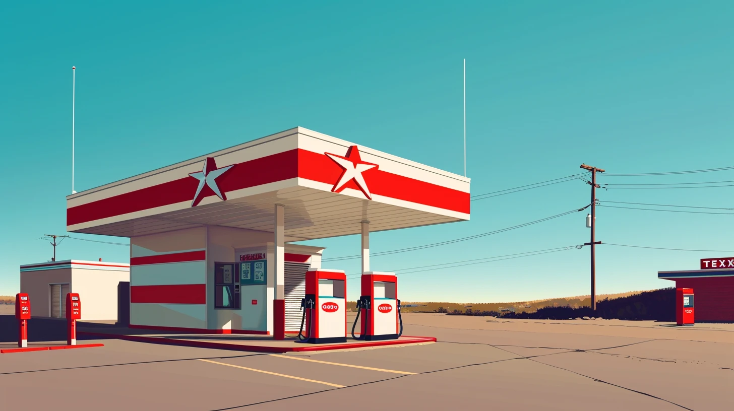 Gas Station TEXACO