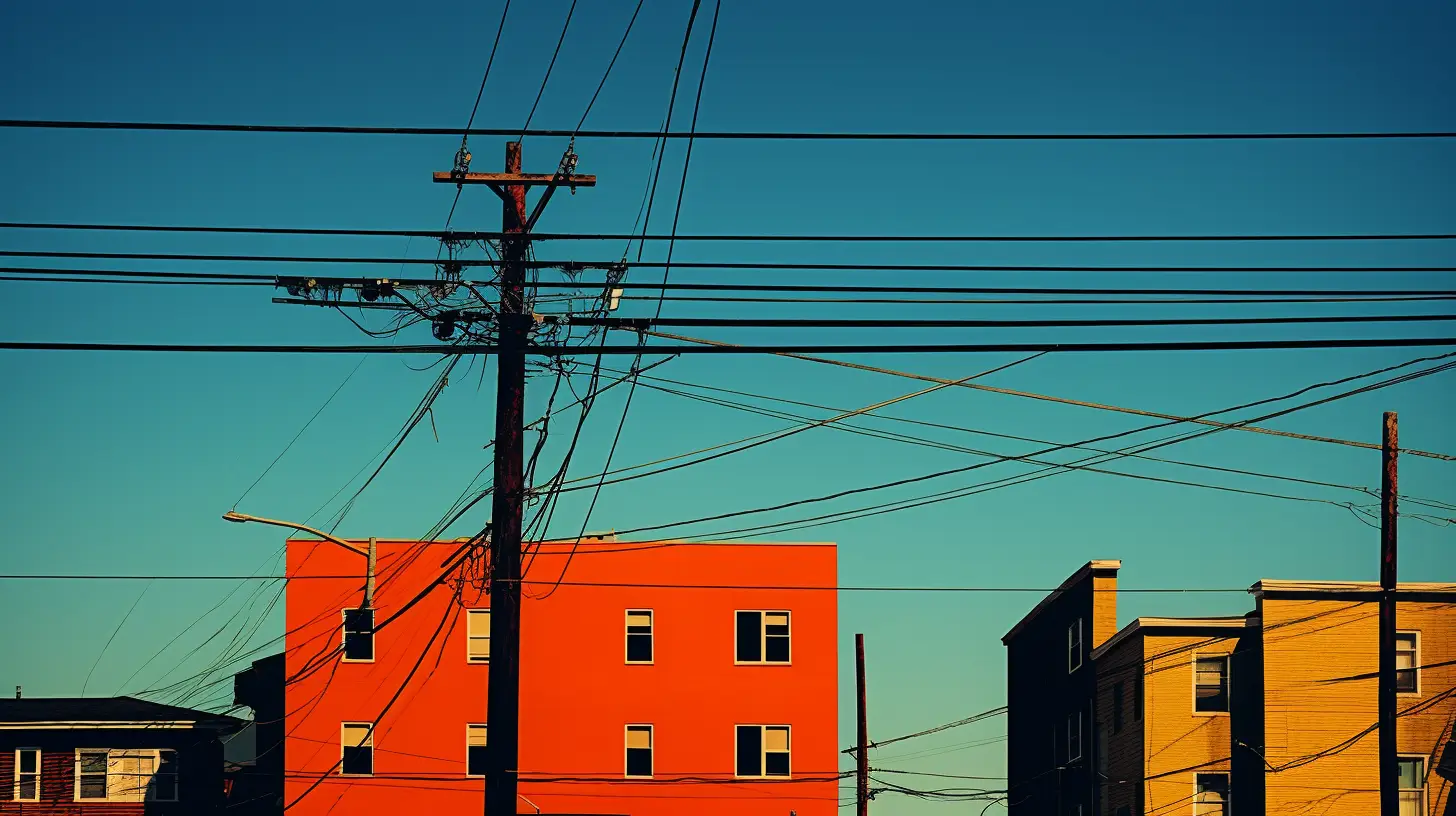 Telephone Wires New Jersey