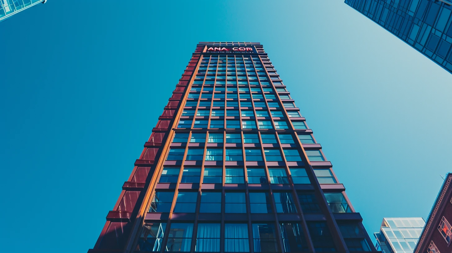 A Corporate Building That Says ANACOR