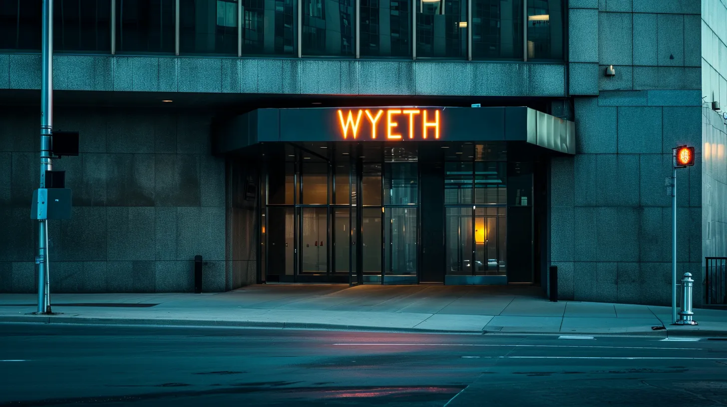 A Corporate Building That Says WYETH