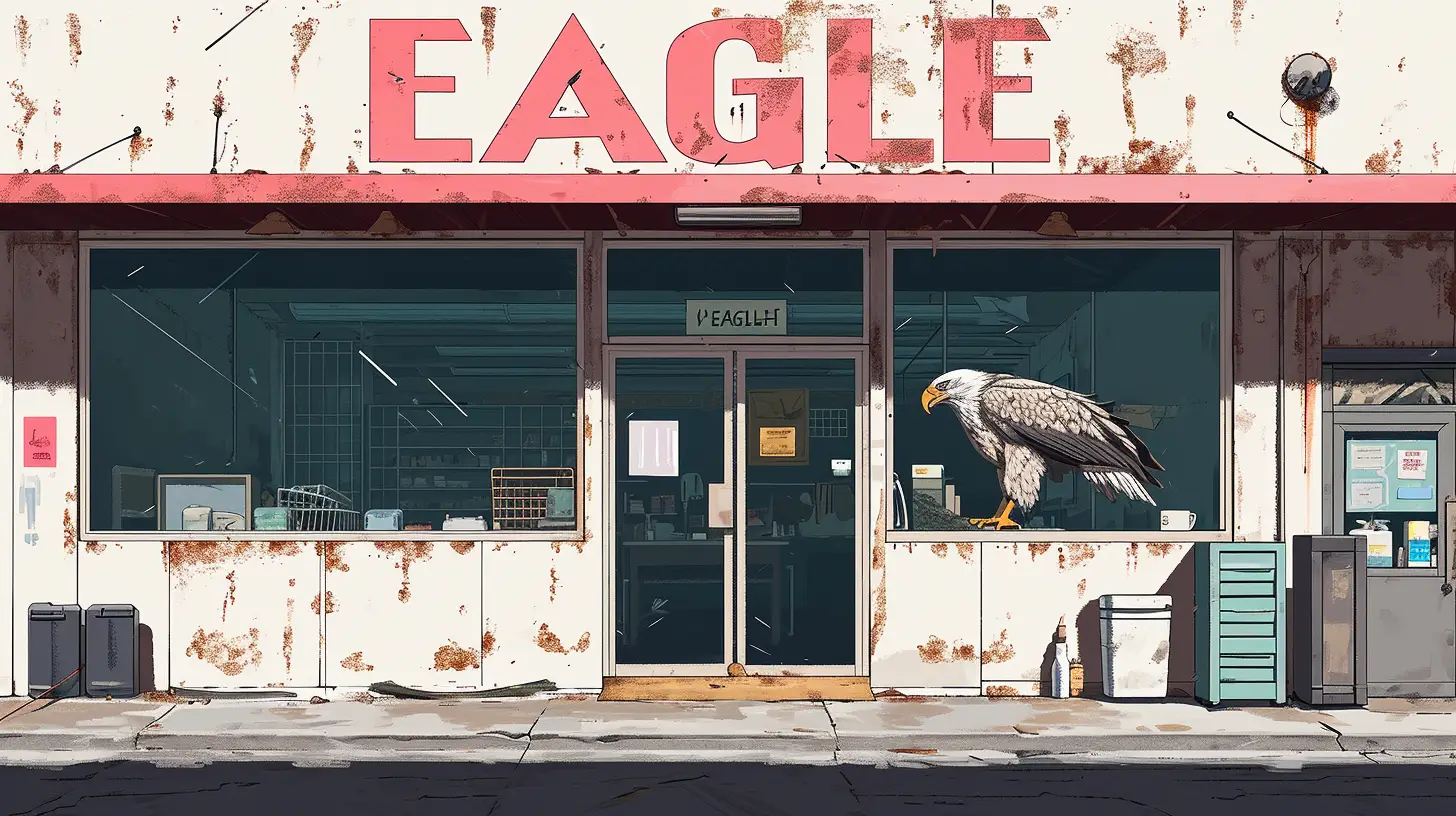 A Hardware Store That Says EAGLE