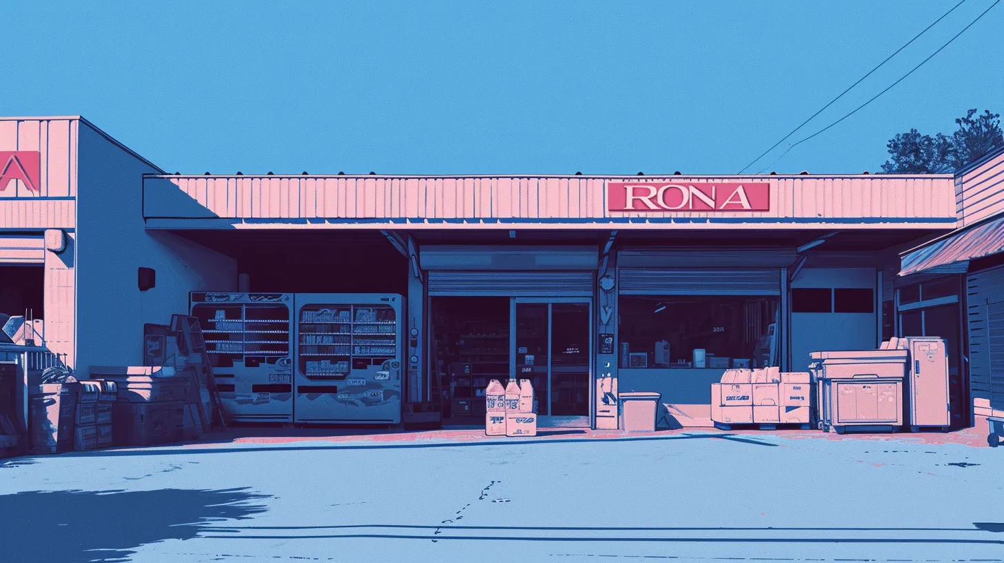 A Hardware Store That Says RONA