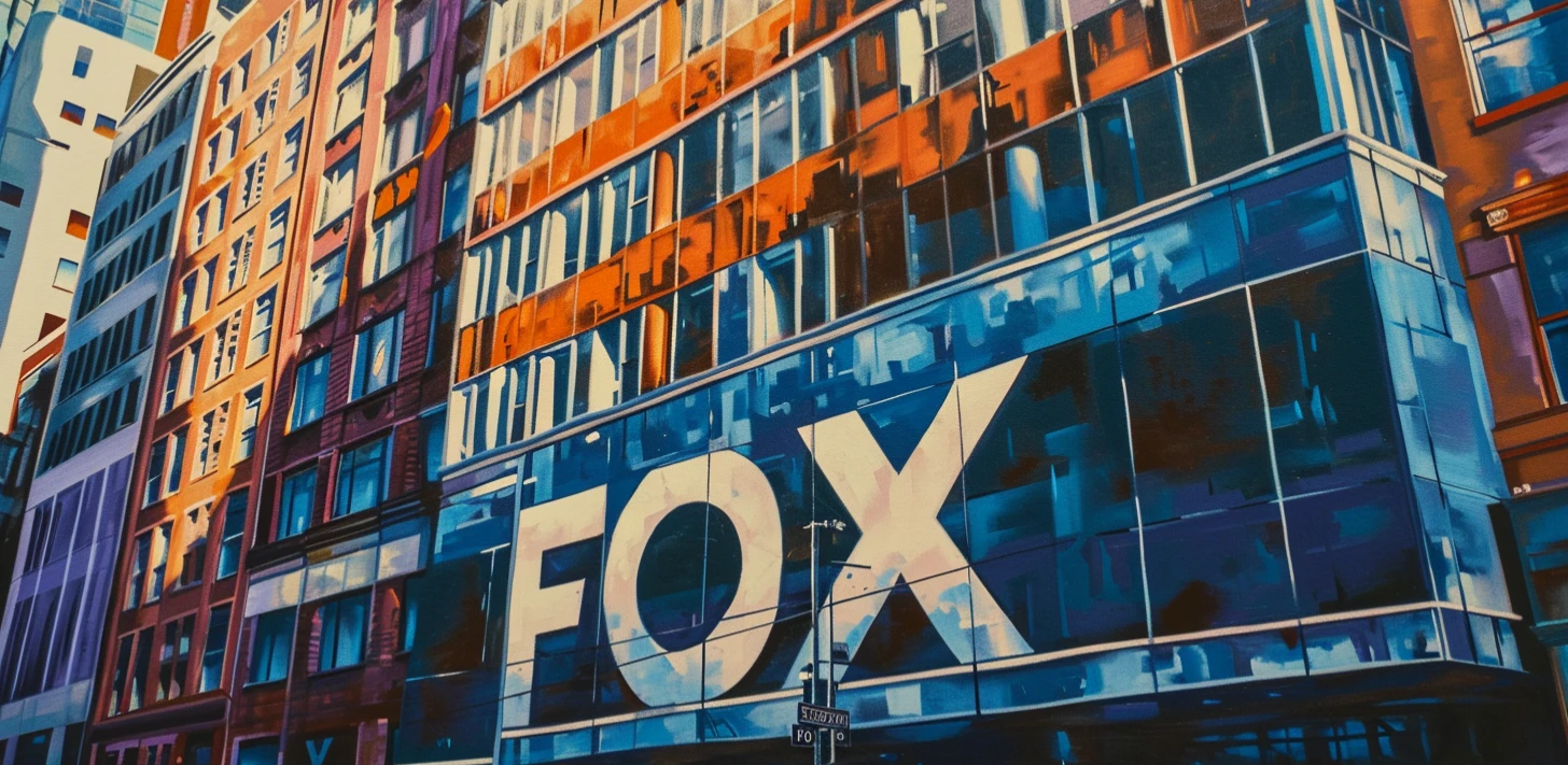 A Corporate Building That Says FOX
