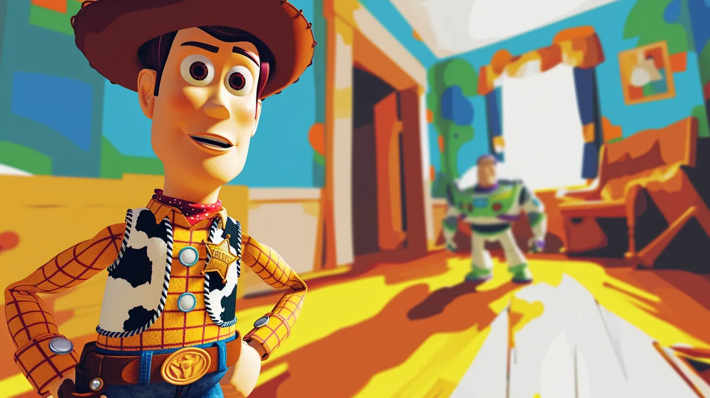 A Scene From Toy Story