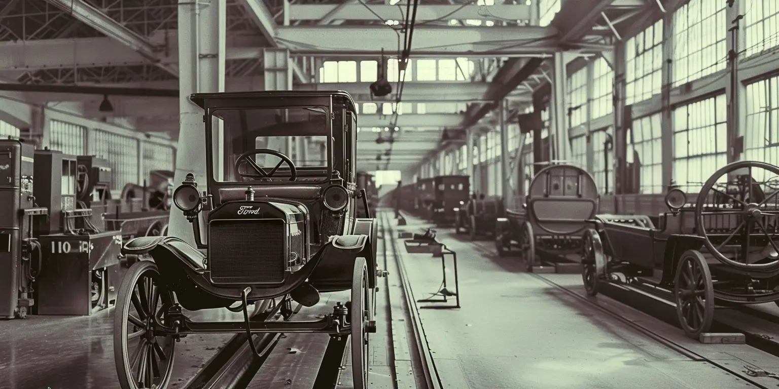 © History Oasis Ford Assembly Line