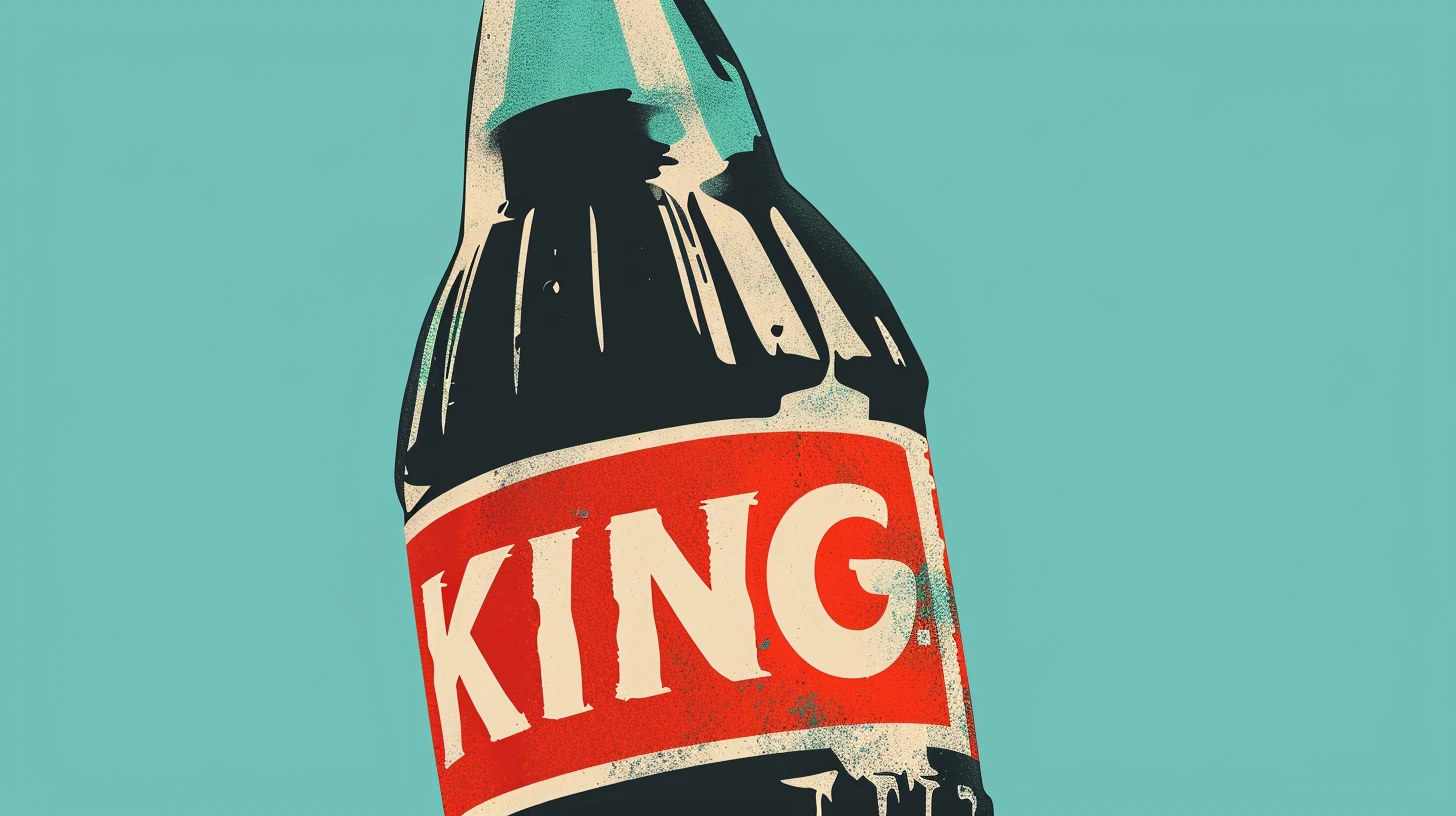 © History Oasis A Bottle Of Soda That Says KING