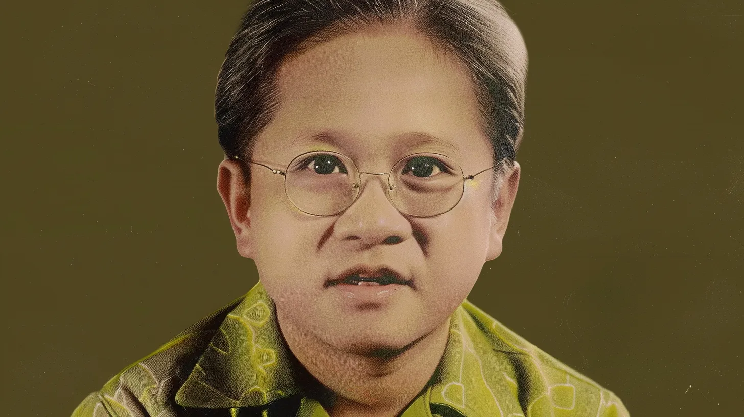 © History Oasis JENSEN HUANG As A Young Child
