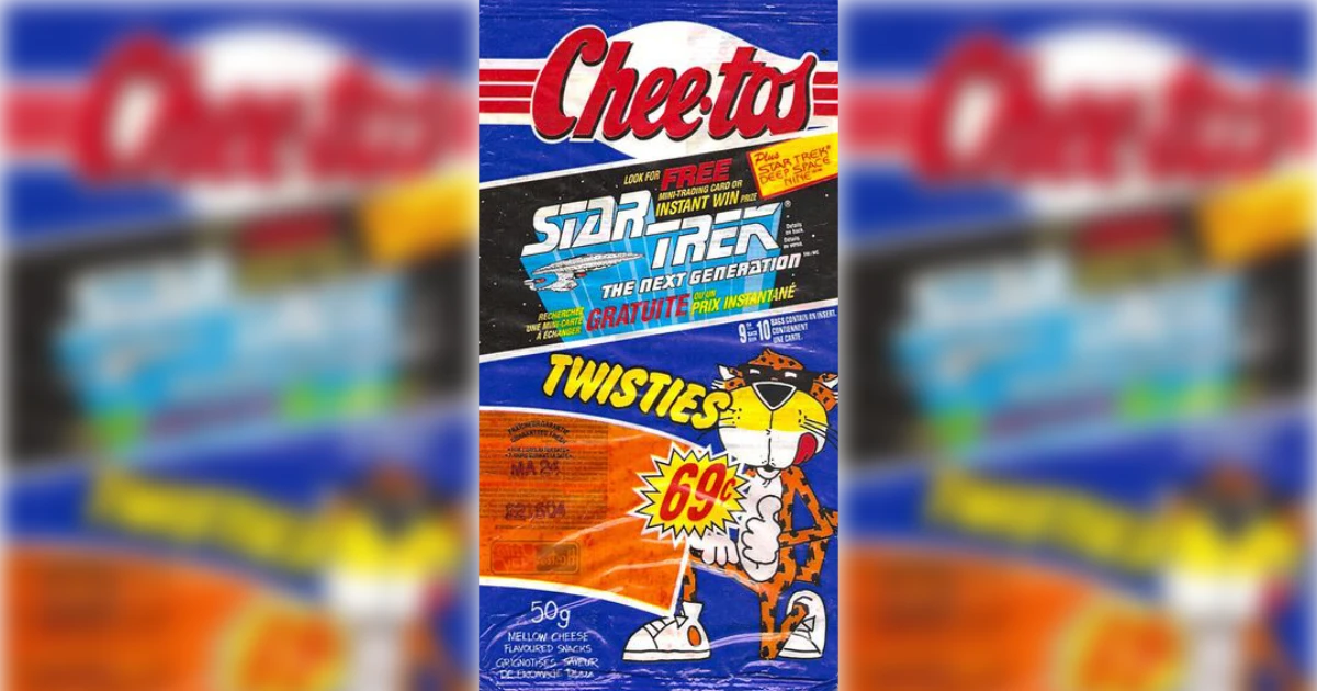 Cheetos Vintage Ad 20 Star Trek