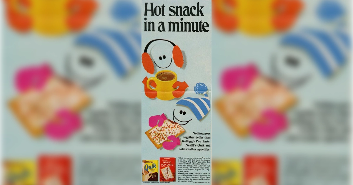 Kellogg's Pop Tarts Vintage Ad