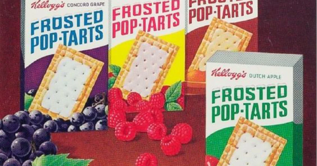 Kellogg's Pop Tarts Vintage Frosted Ad
