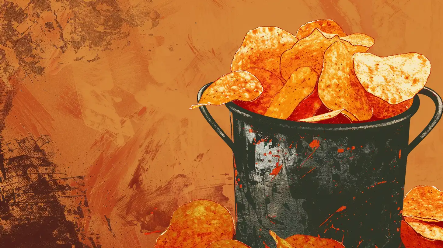 Potato Chips In A Kettle Early 1800s