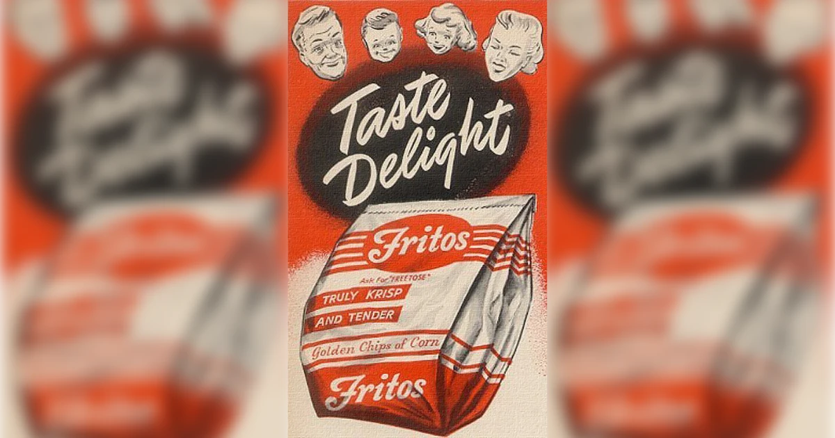 Fritos Fritos Vintage Ad