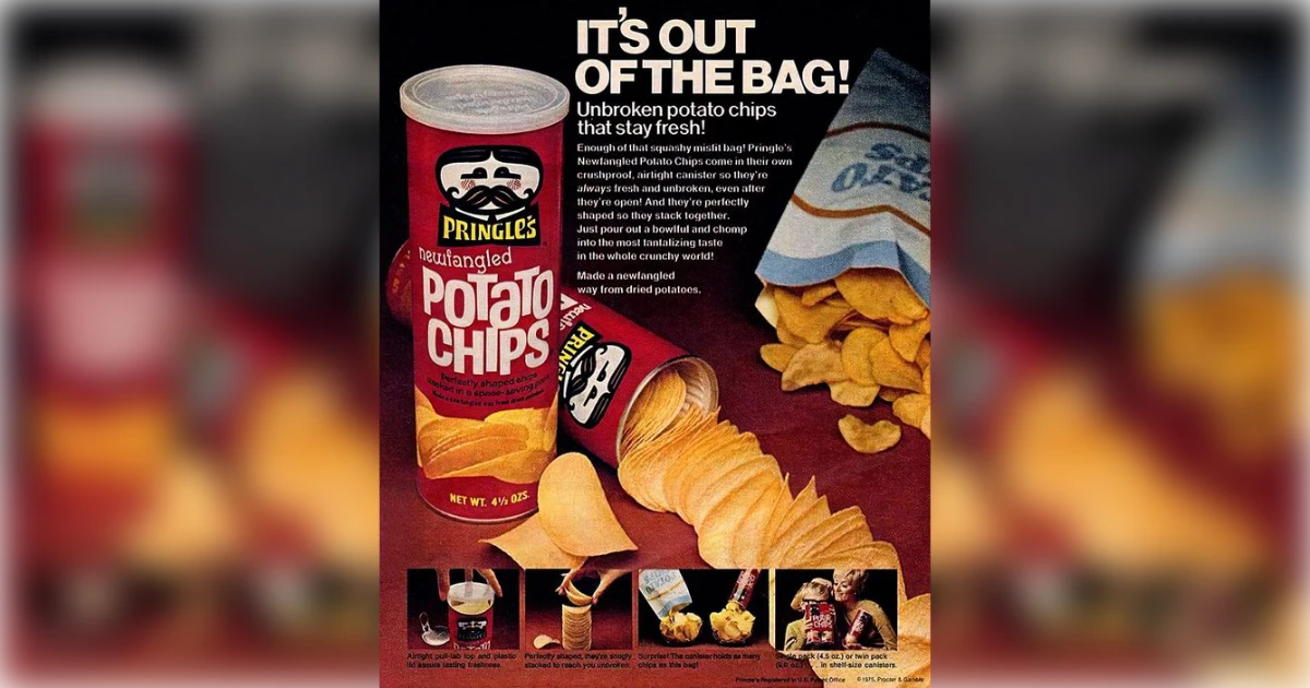 Pringle's Pringle 27s Vintage Ad