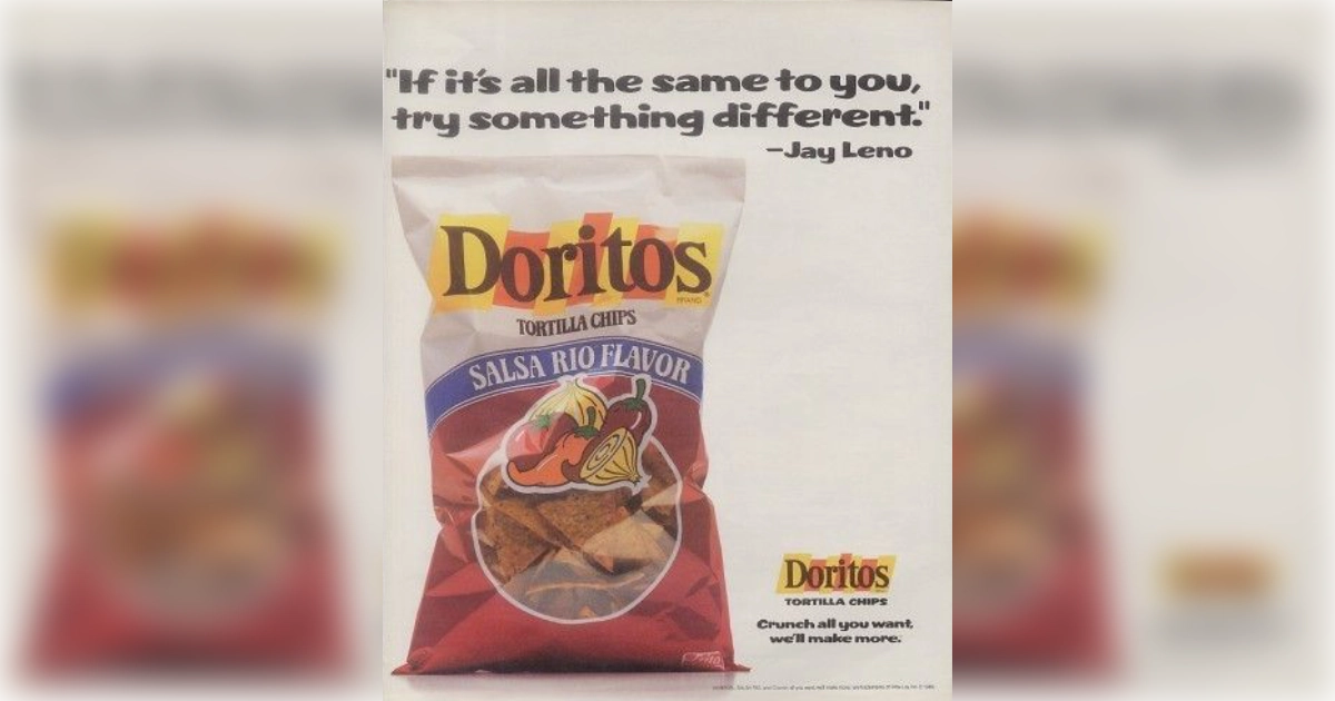 Doritos Doritos Vintage Ad