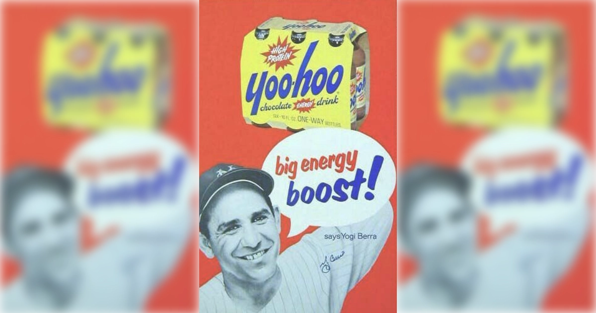 Yoo-Hoo Vintage Yoo Hoo Yogi Barra Ad