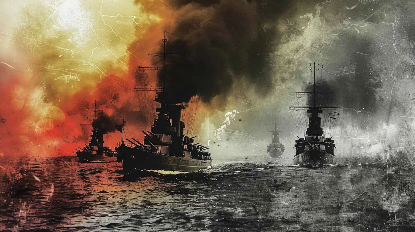A Sea Battle In Ww1