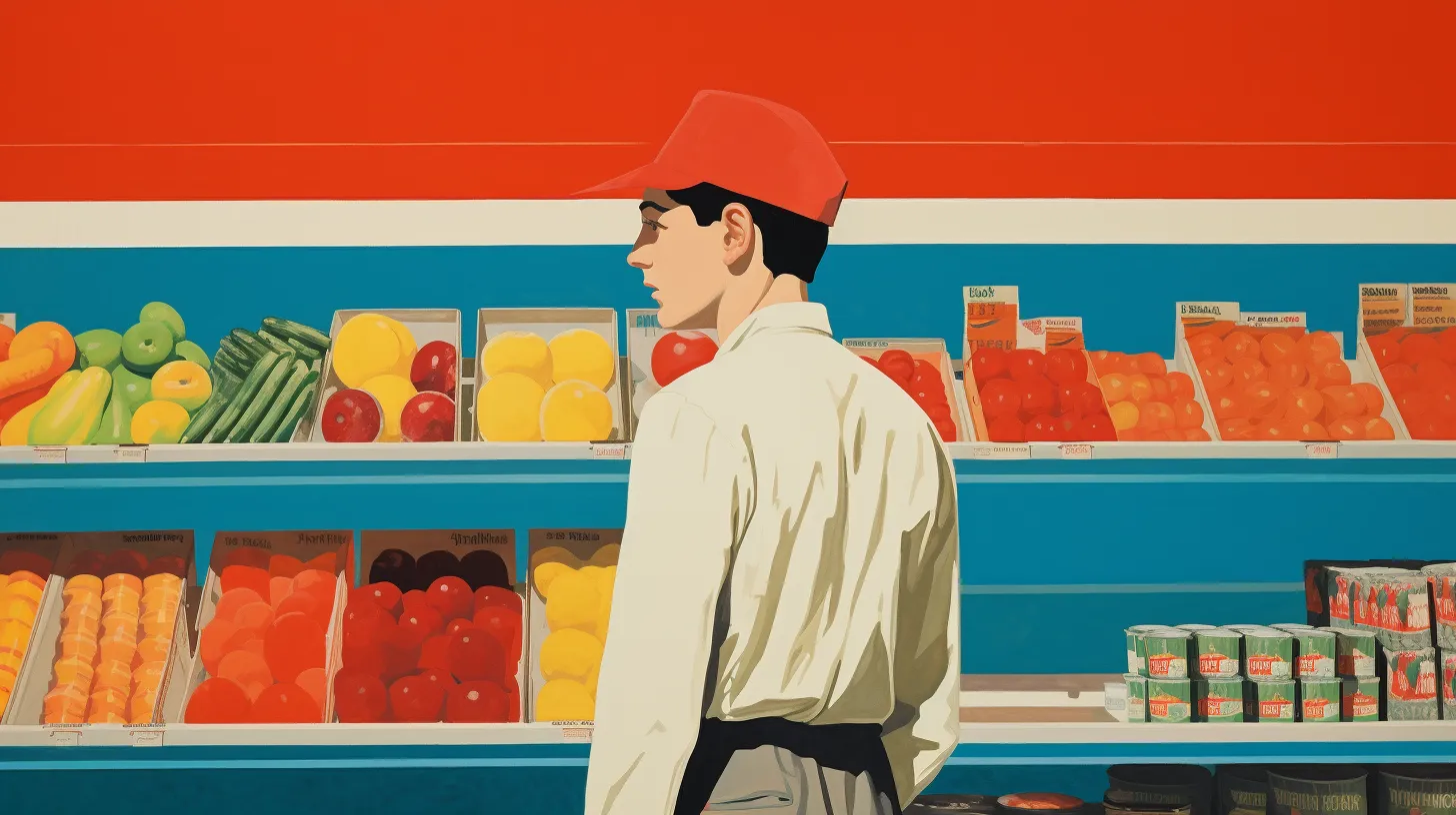 A Bagger At The Grocery Store