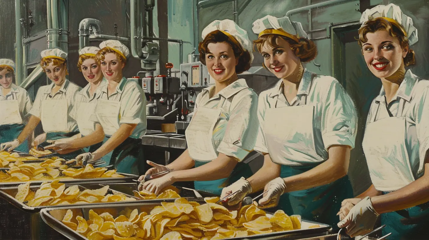 © History Oasis Happy Frito Lay Employees