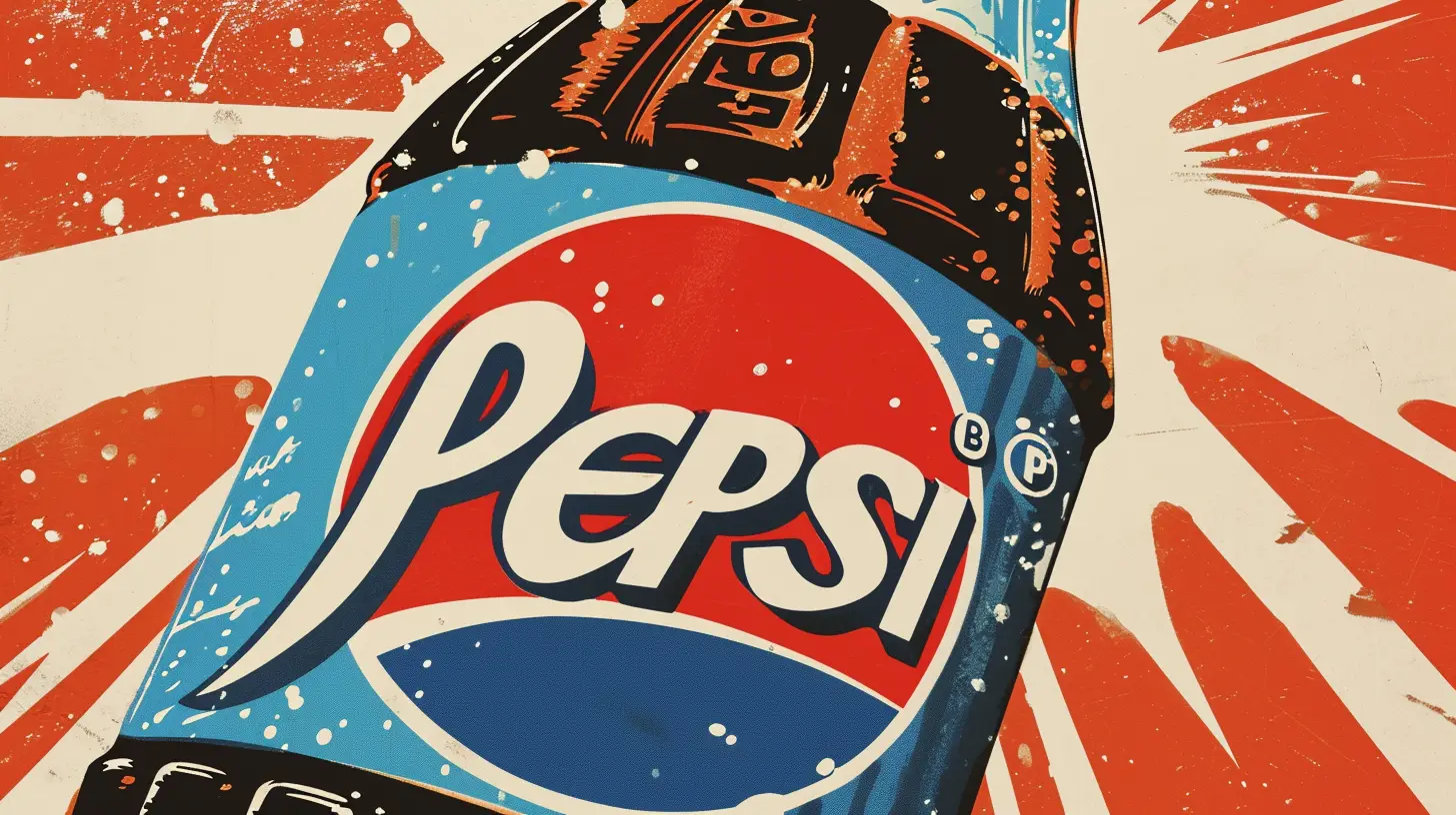 © History Oasis A Bottle Of Pepsi Soda That Says PEPSI