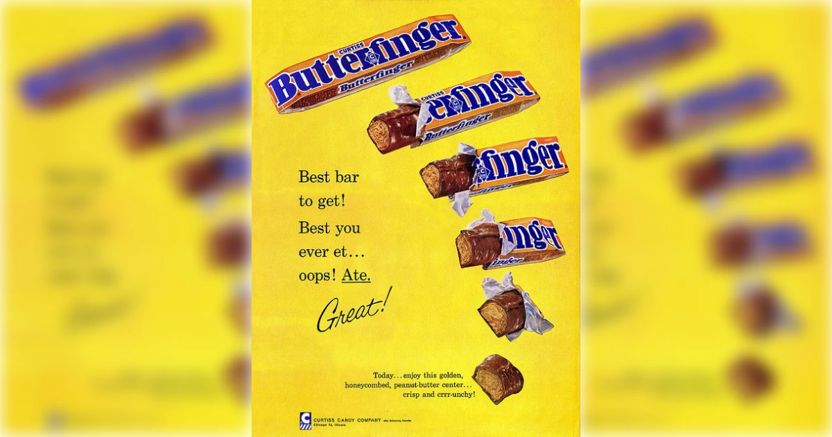 Butterfinger Butterfinger Vintage Ad