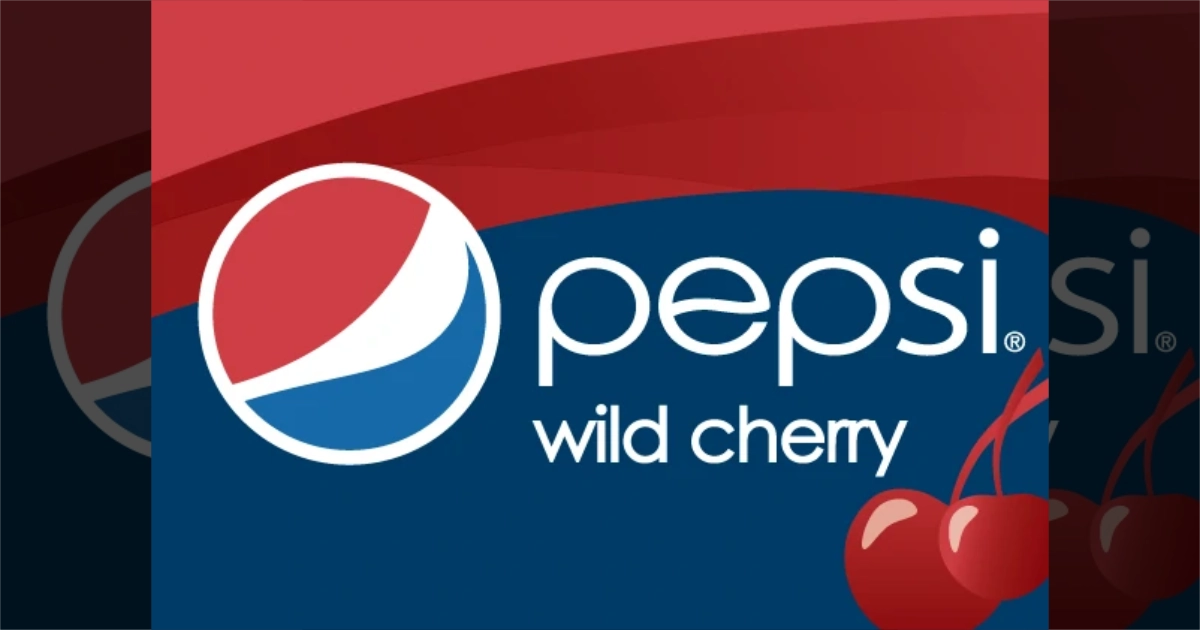 PepsiCo Pepsi Logo 20 Wild Cherry