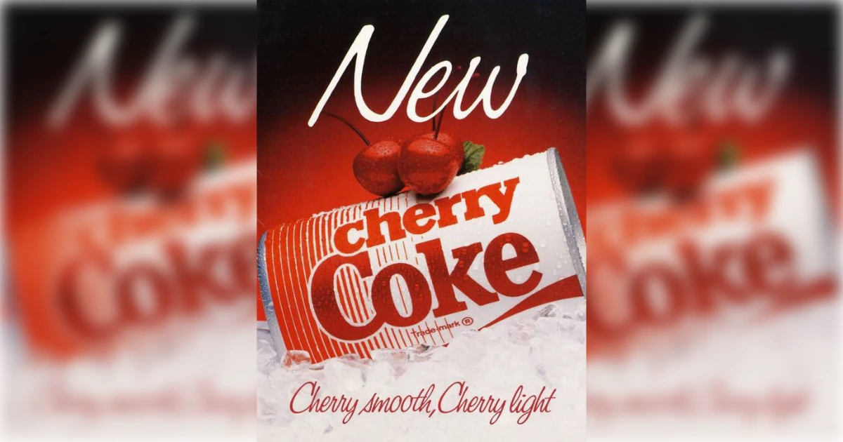 The Coca-Cola Company Cherry Coke Vintage Ad New