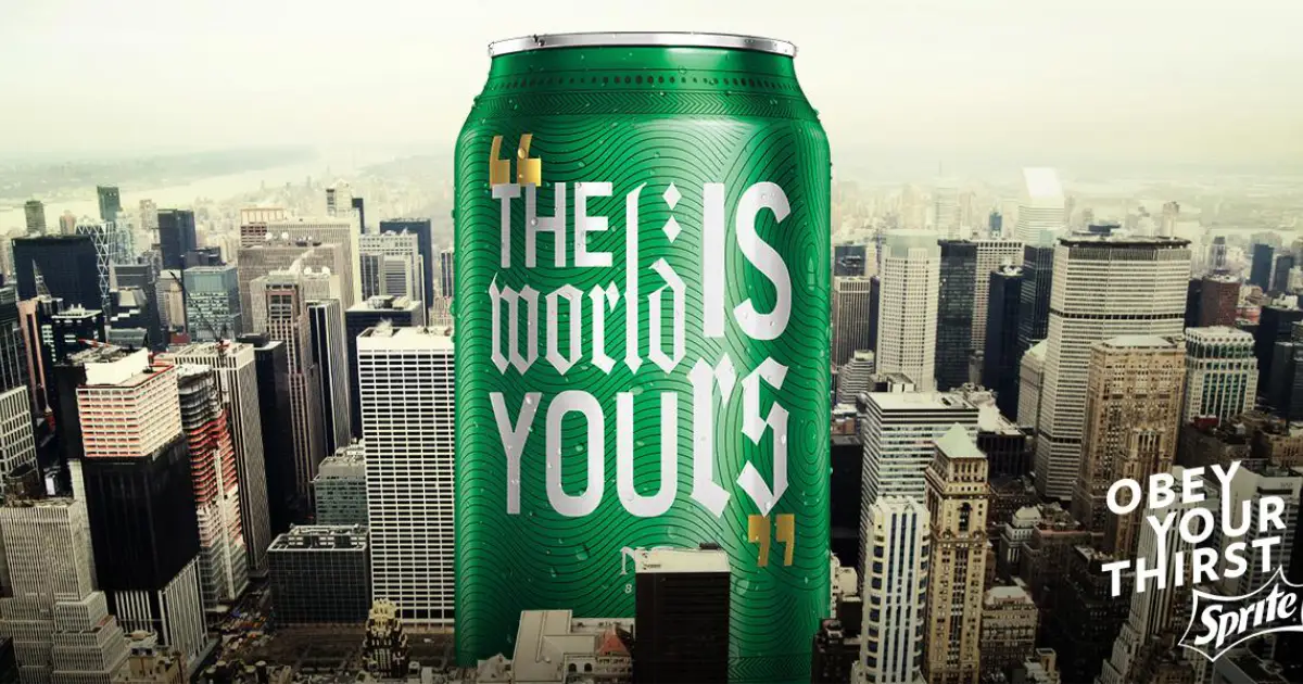 The Coca-Cola Company Sprite 20 Sublimible Thrist