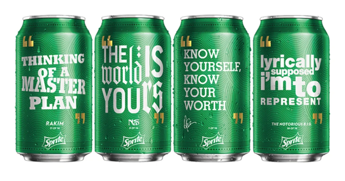 The Coca-Cola Company Sprite 20 Obey Your Verse