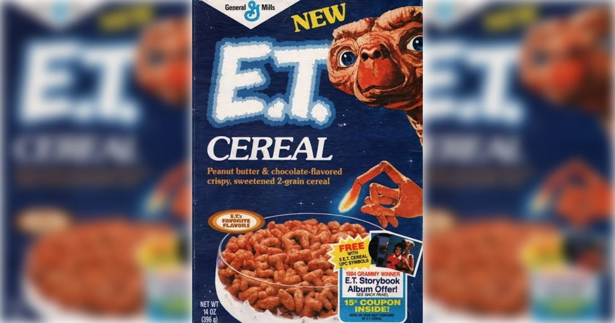 General Mills E.T. Cereal