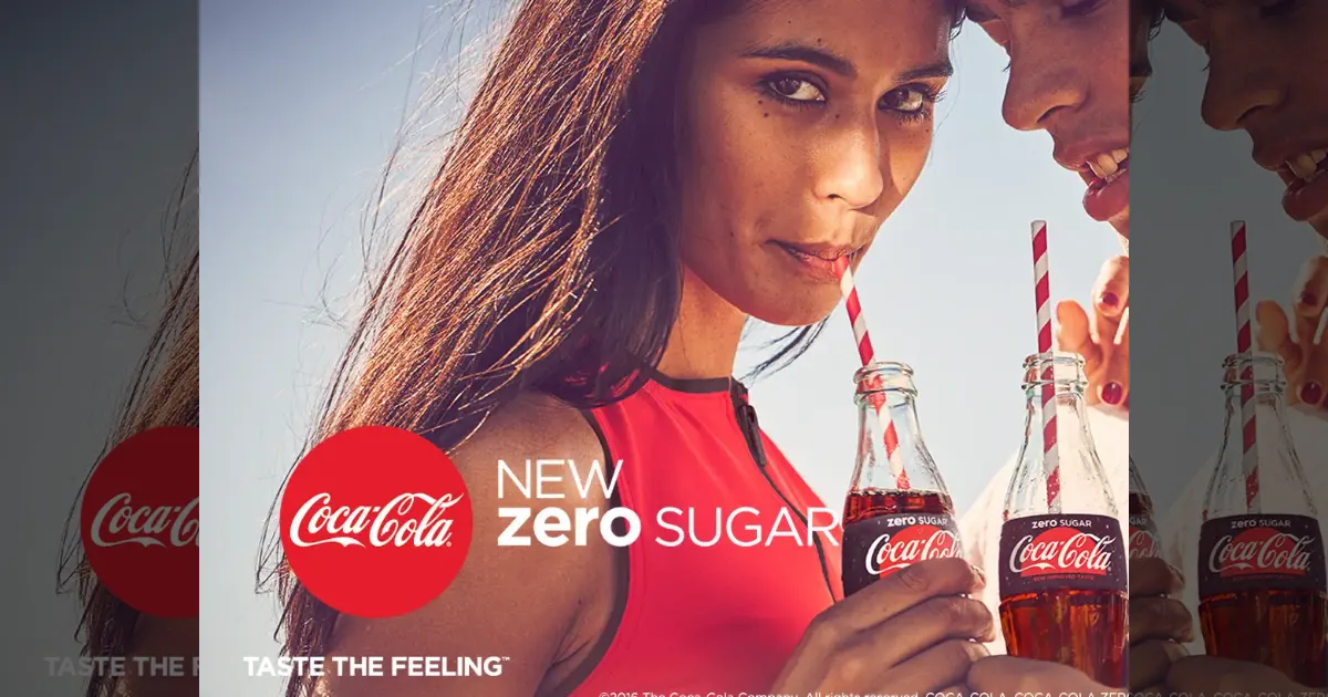 Coca Cola Zero Sugar 20 Ad