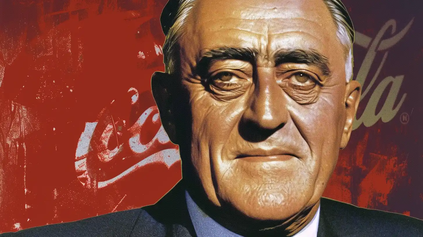 © History Oasis Franklin D. Roosevelt Coca Cola