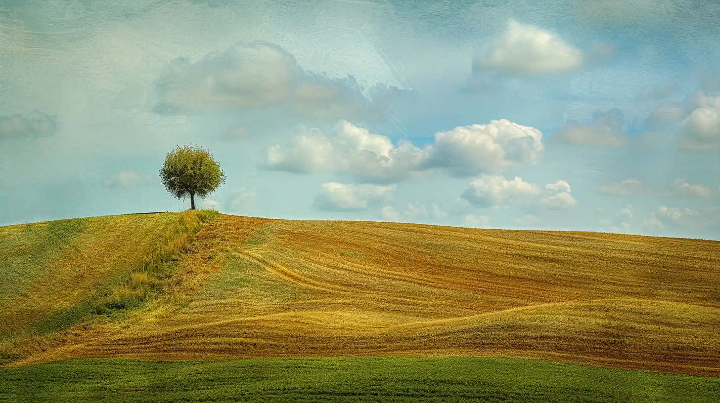 A Beautiful Empty Italian Hill