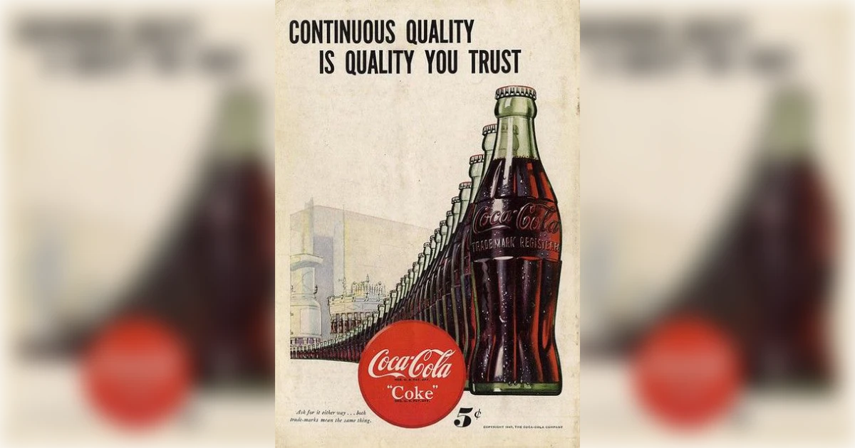 Coca Cola Bottle Ad