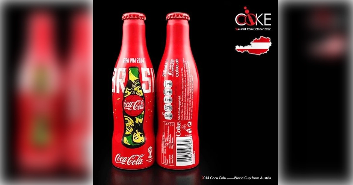 Coca Cola Aluminum Bottle