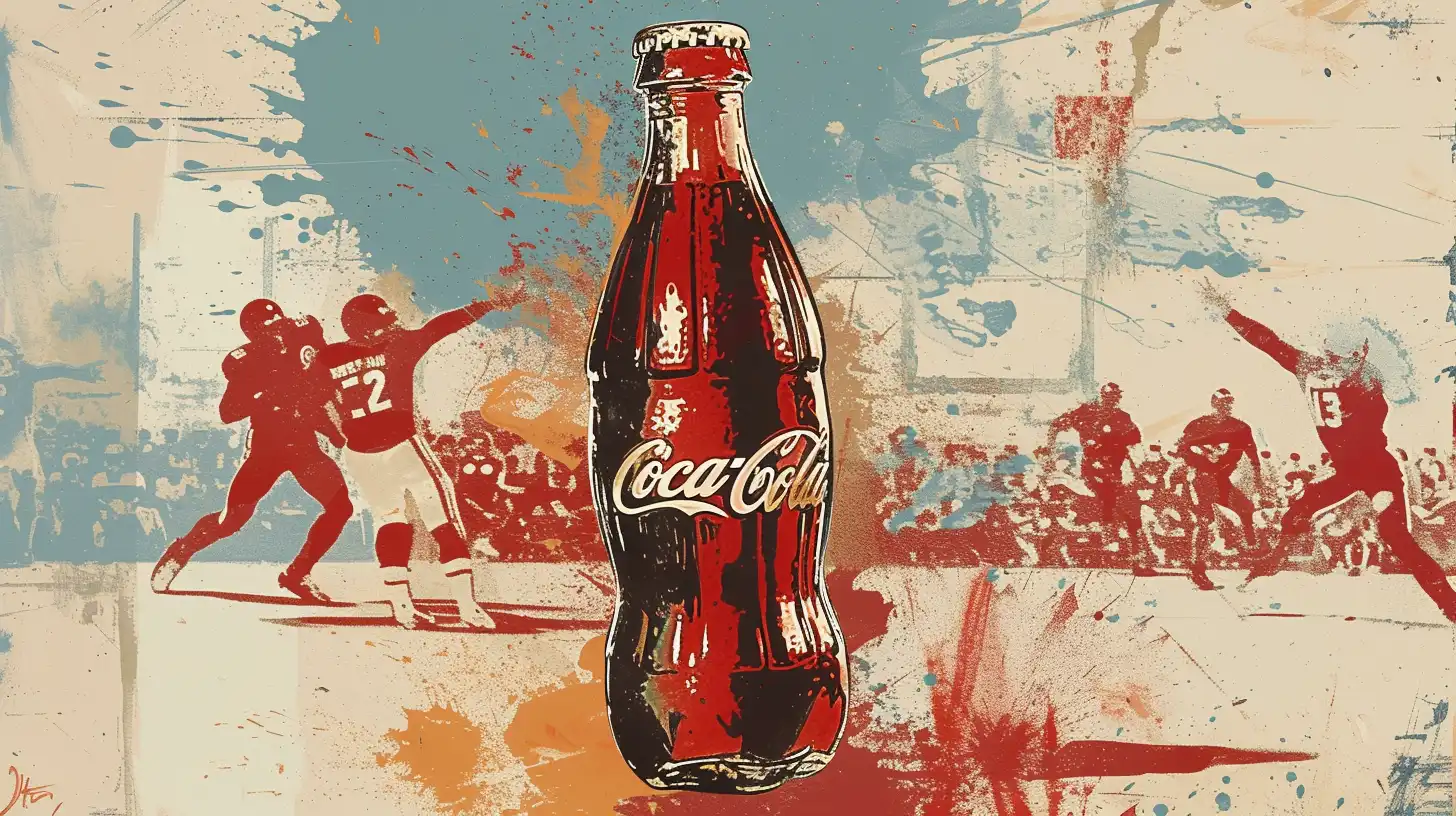 © History Oasis An NFL Game Coca Cola Bottle