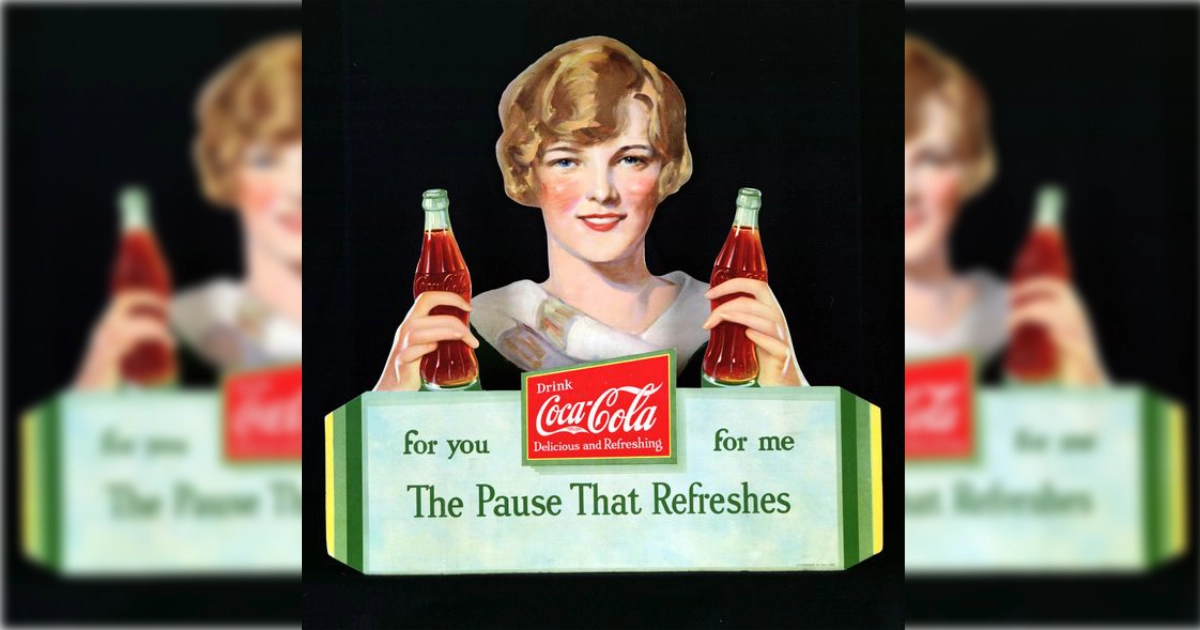 Coca Cola The Pause That Refreshes Vintage 20