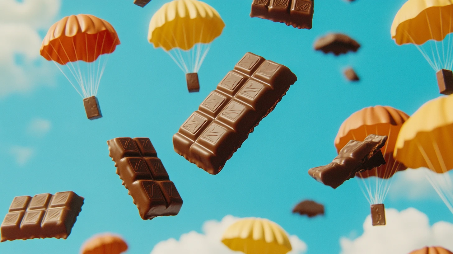 © History Oasis Butterfinger Airplane Stunt