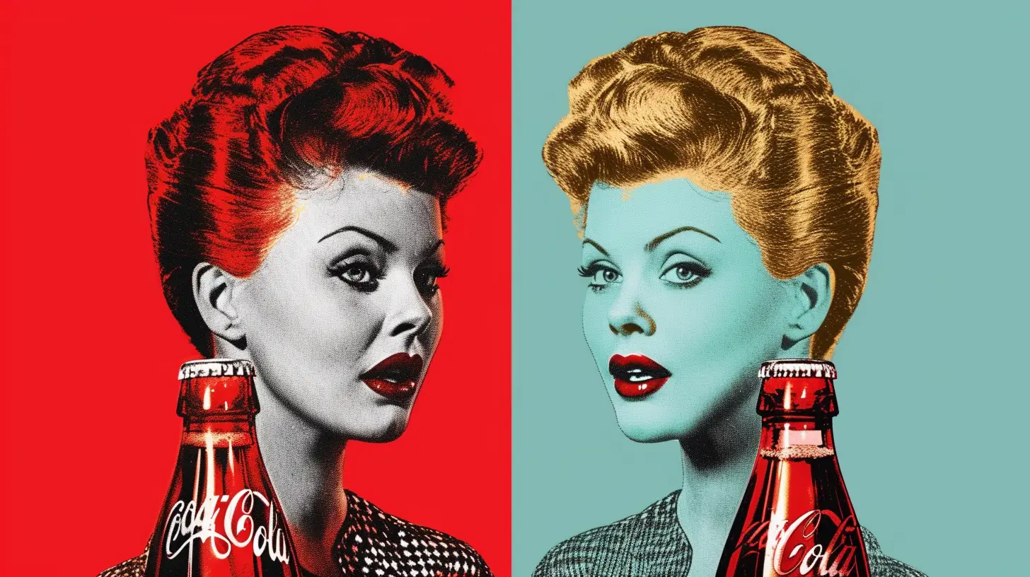 © History Oasis I Love Lucy Coca Cola
