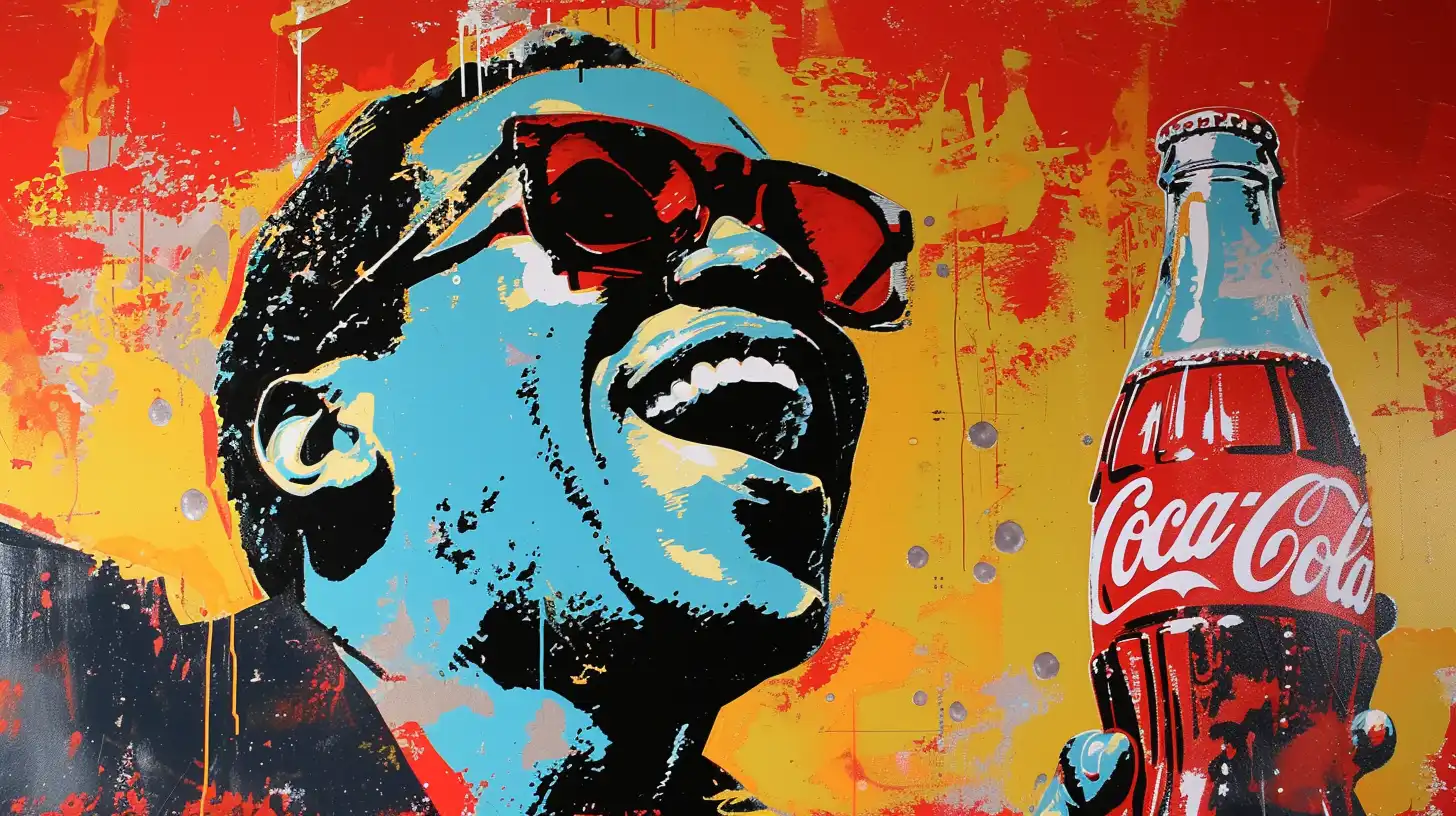 © History Oasis Coca Cola Bottle Ray Charles