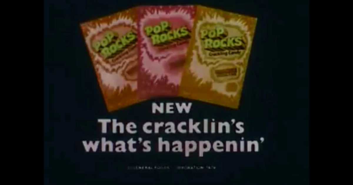 Pop Rocks Vintage Commercial