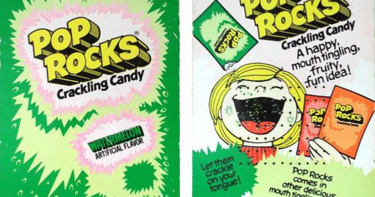 Pop Rocks Vintage Ad
