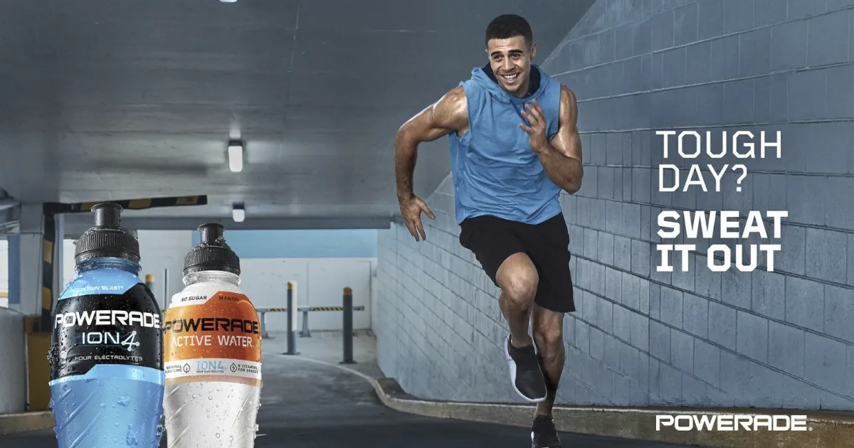 Powerade Ad 20 Tough Day 2C Sweat It Out