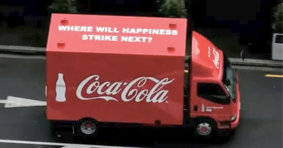 The Coca-Cola Company Happiness Truck