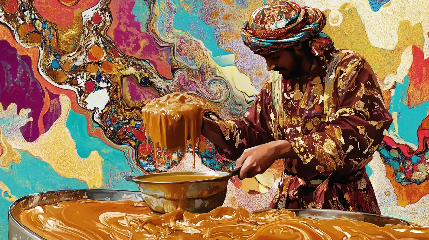 Making Caramel In Ancient Arabia