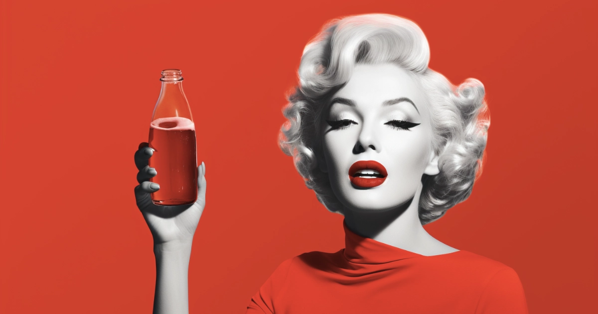© History Oasis Marilyn Monroe 20 Coke