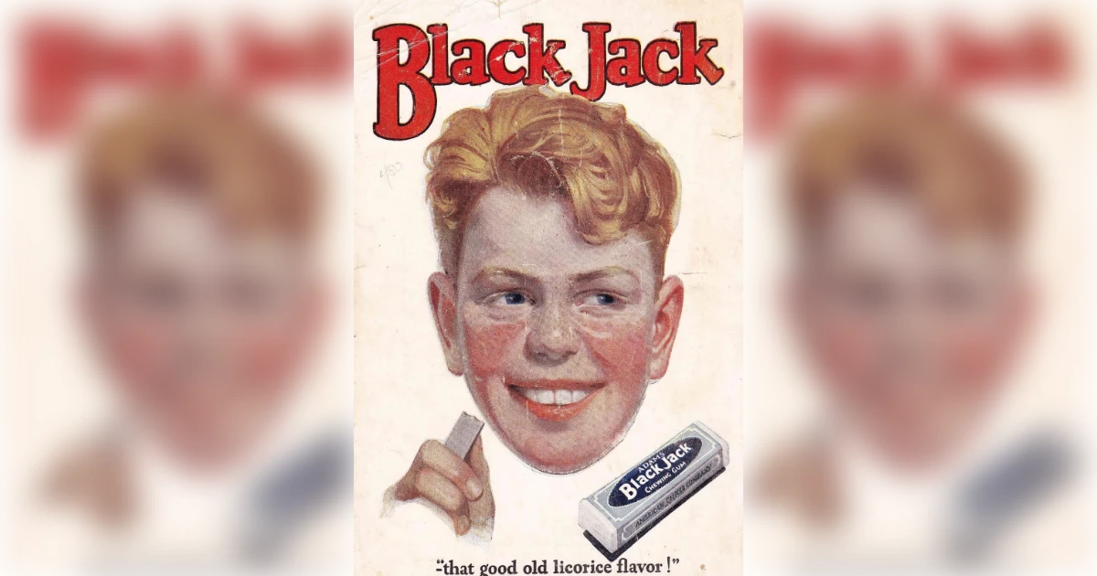 Black Jack Black Jack Gum Ad
