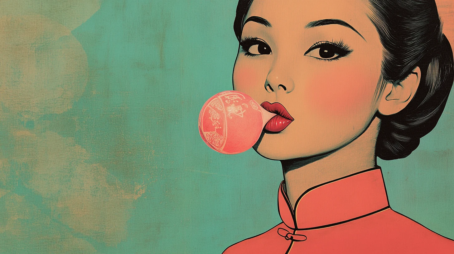 © History Oasis Gum In China